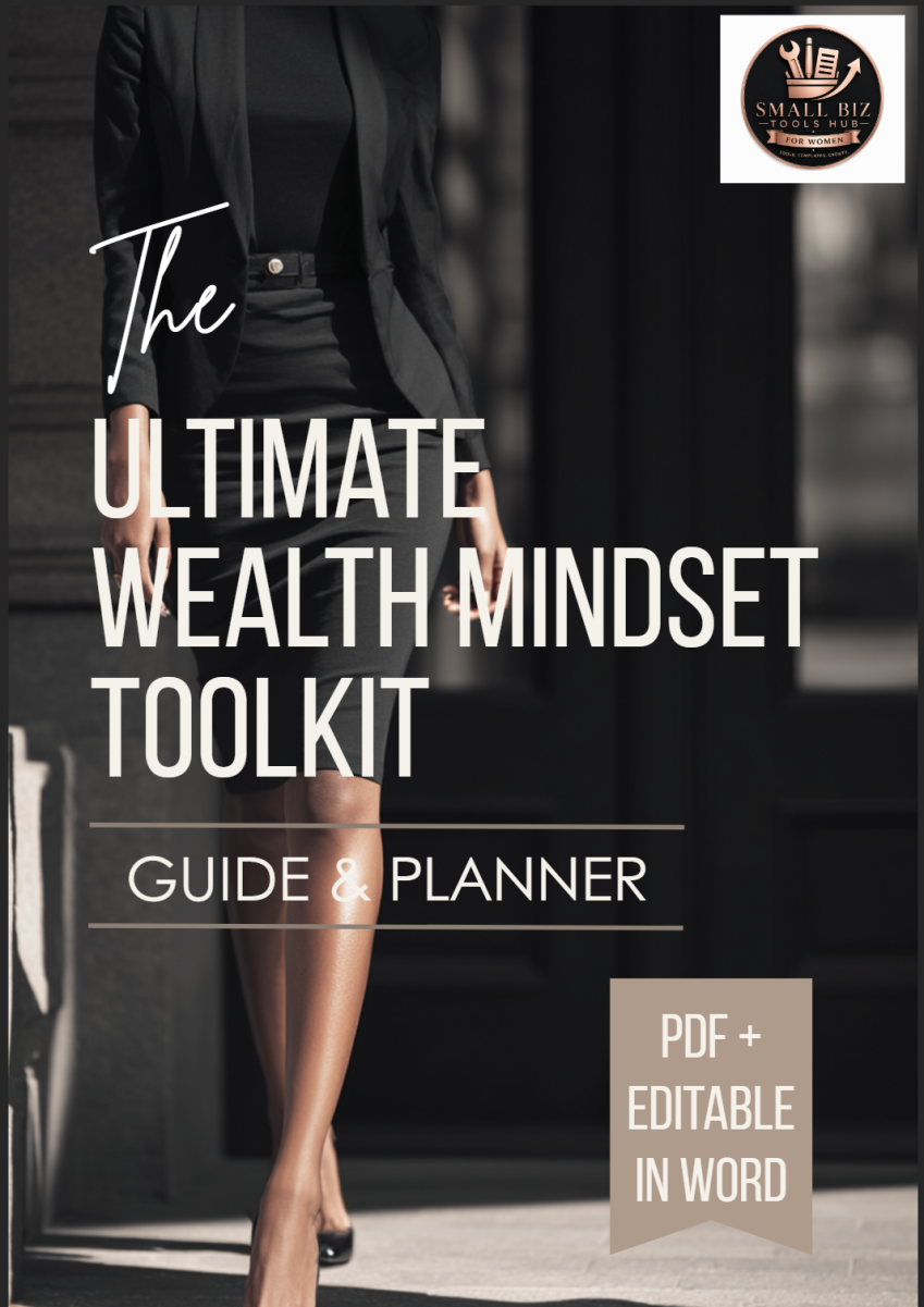 Editable In Word - The Ultimate Wealth Mindset Toolkit - SPECIAL LAUNCH PRICE £27