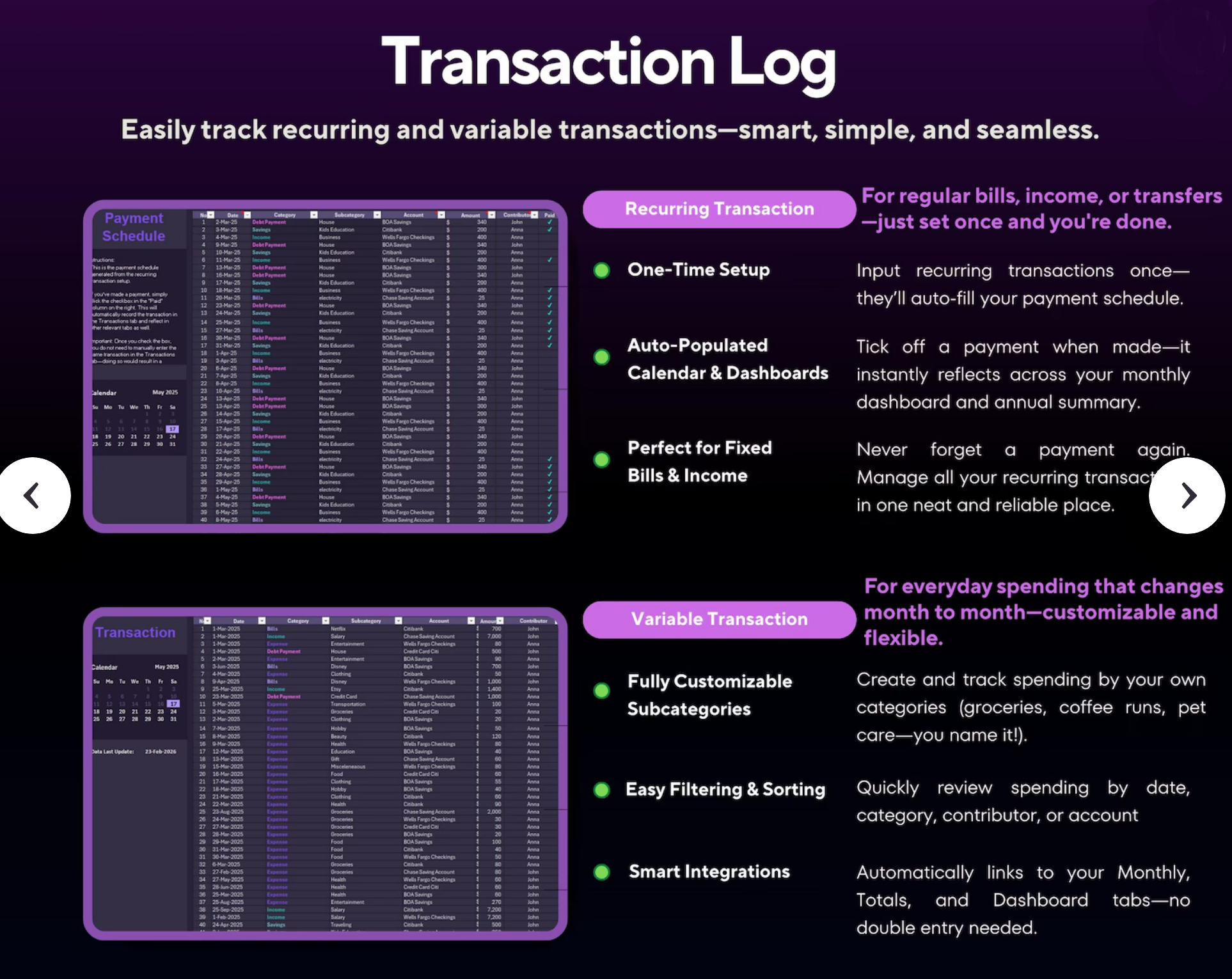 Transaction Log
